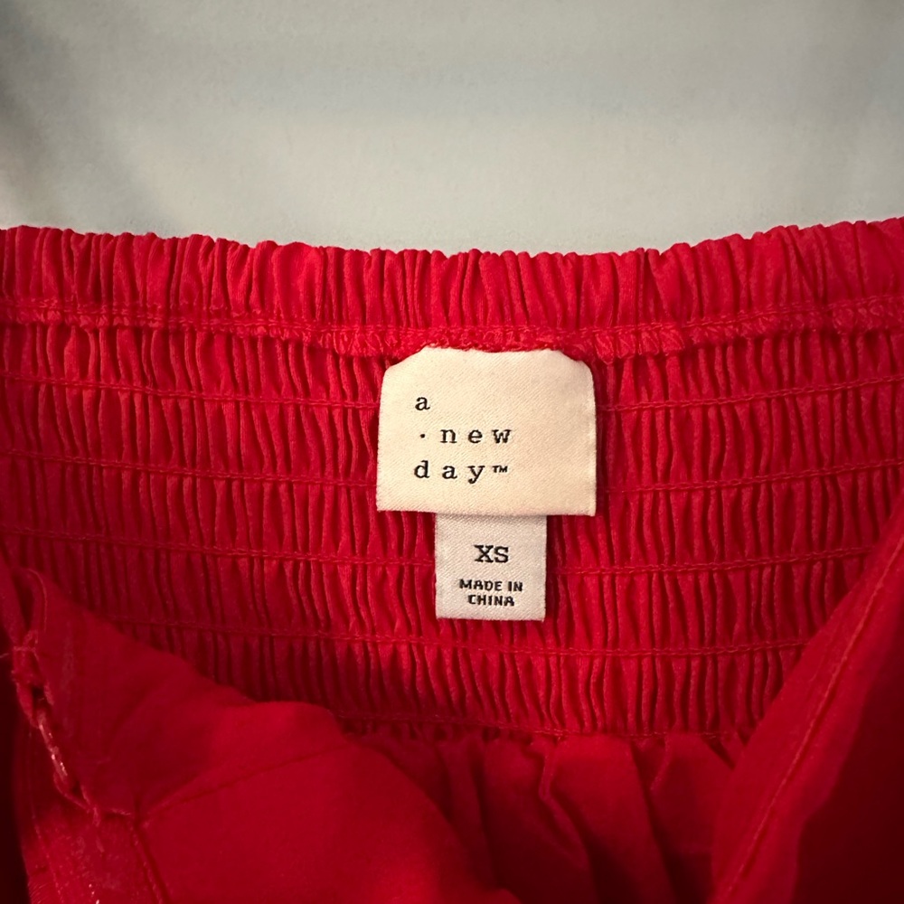 Red Mini Dress - Picture 3 of 3